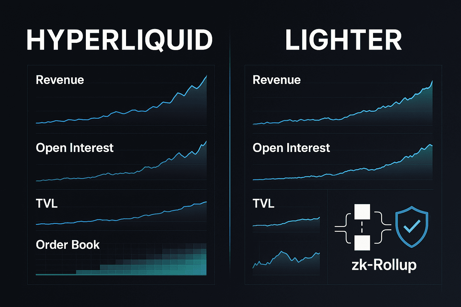 Lighter DEX trading interface screenshot